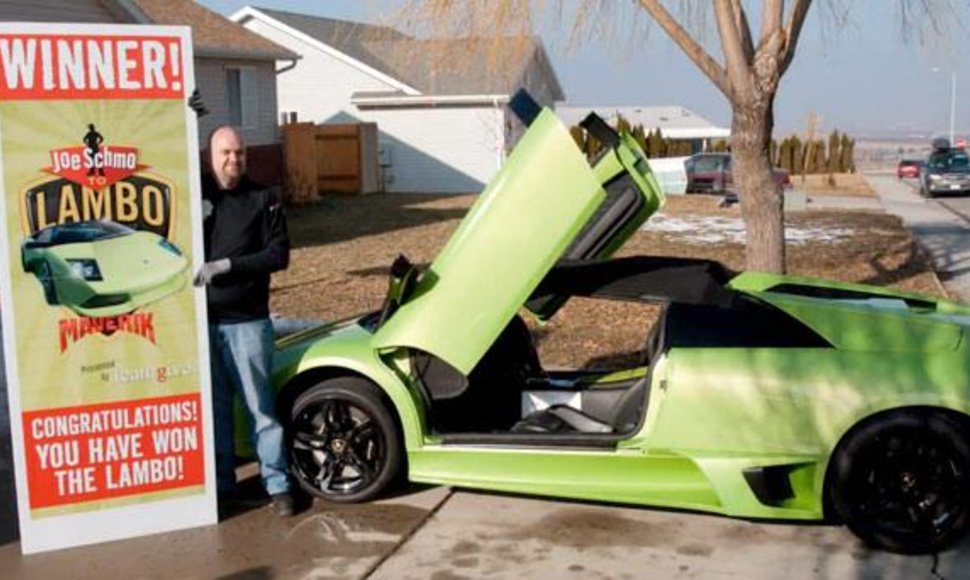 Laimėtas „Lamborghini Murcielago“