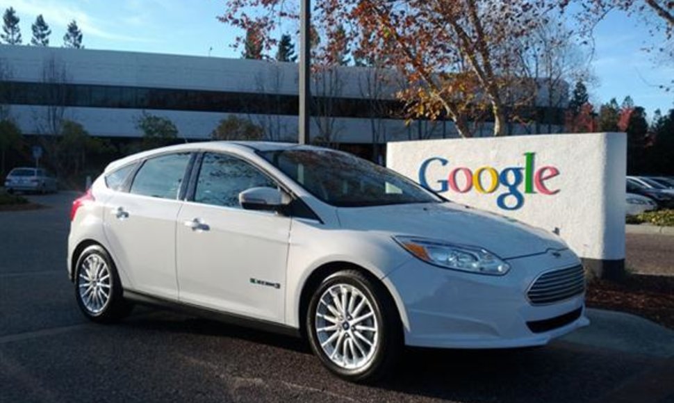 „Ford Focus Electric“ „Google“ kieme