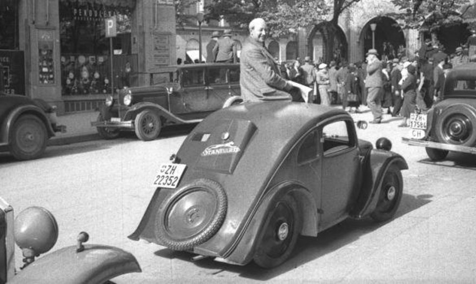 Josifo Ganzo sukurtas „Maikaefer“ automobilis