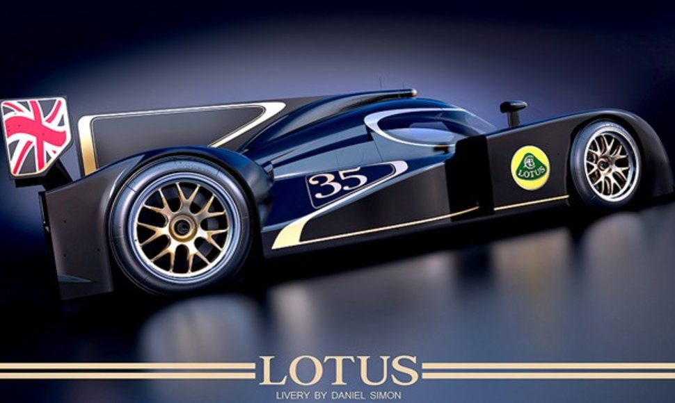 „Lotus LMP2“ bolidas