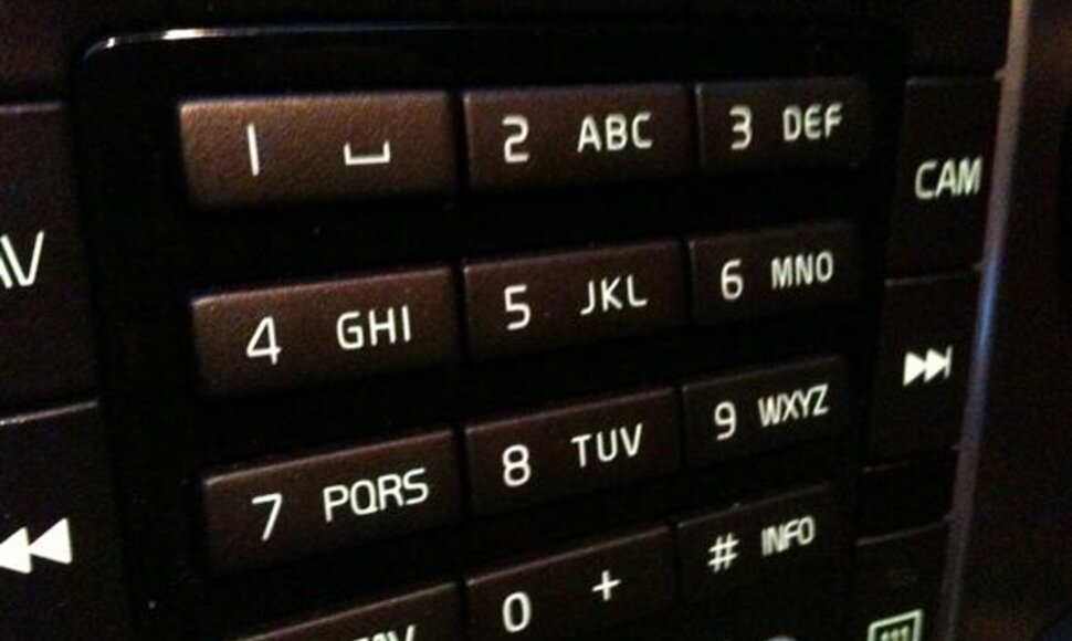 Patogiausias būdas įvesti tekstą - tvarkinga skaičių klaviatūra