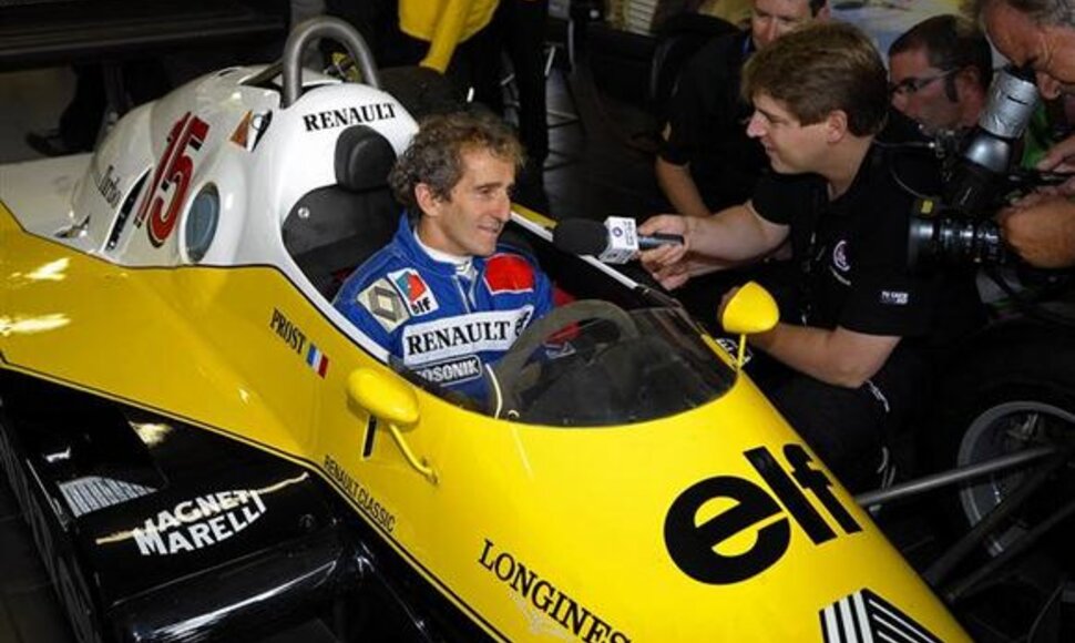 Alain Prost naujasis Renault prekinio _enklo ambasadorius