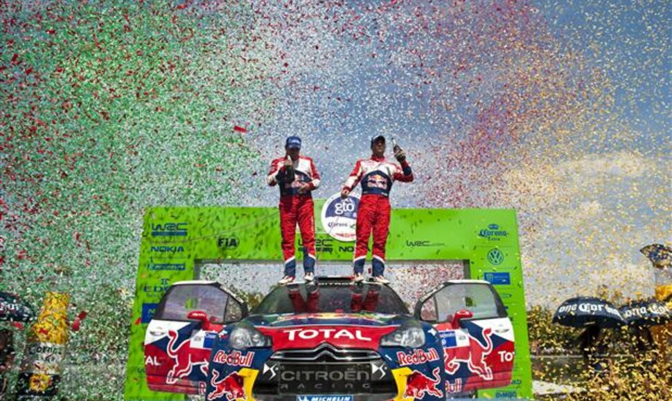 WRC Meksikos ralio nugalėtojas – Sebastienas Loebas