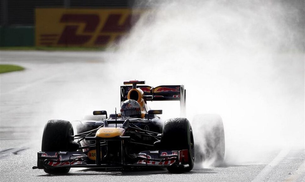 „Formulės-1“ treniruotės „Albert Park“ trasoje, Australijoje