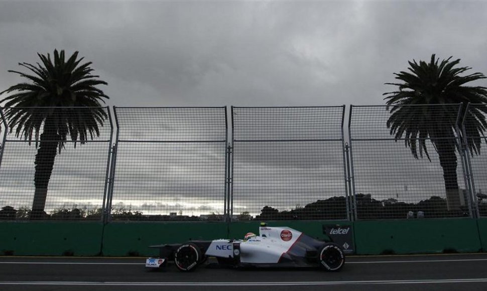 „Formulės-1“ treniruotės „Albert Park“ trasoje, Australijoje