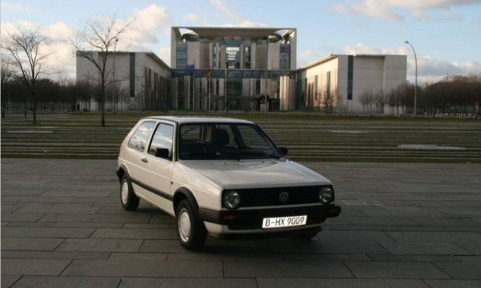Angelai Merkel priklausęs „Volkswagen Golf“