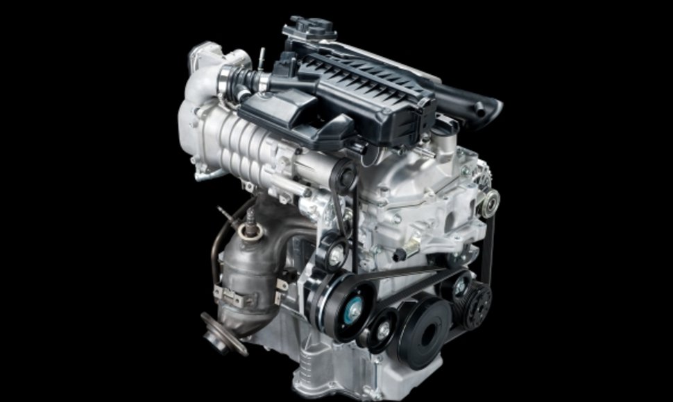 „Nissan" 1,2 l trijų cilindrų Millerio ciklo variklis