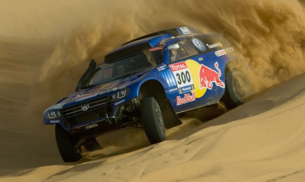„Volkswagen Race Touareg 3“ pasiruošęs Dakaro raliui