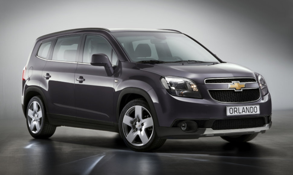 „Chevrolet Orlando“ minivenas skirtas tik Europai