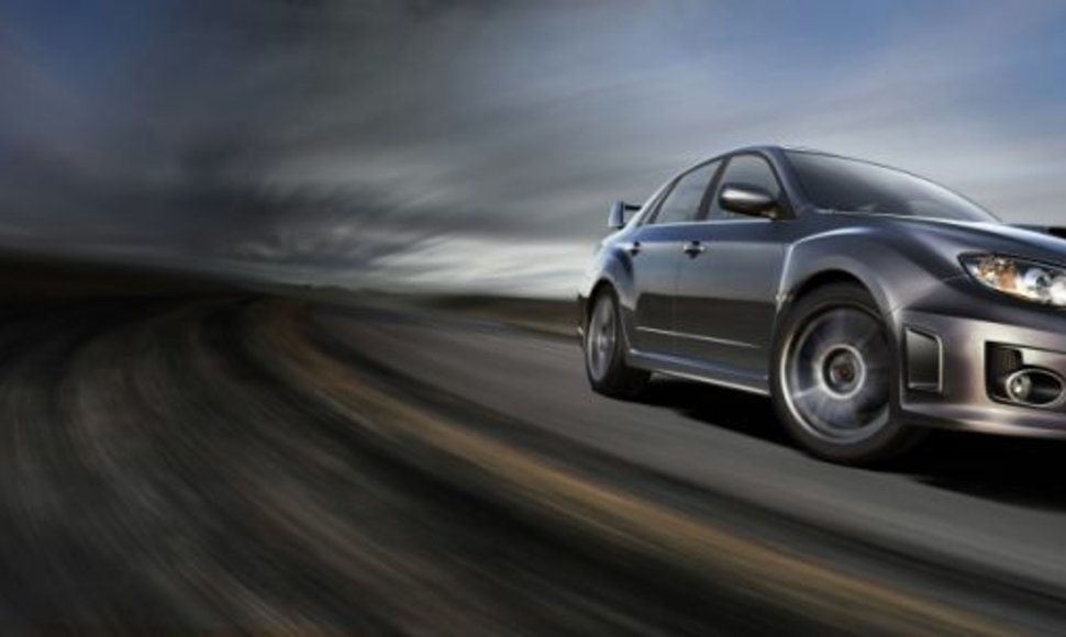 „Subaru Impreza STI“ sedanas jau pakeliui į Lietuvą