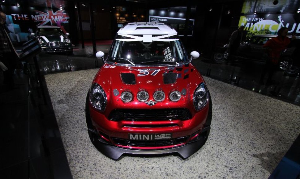 Paryžius. „Mini Countryman WRC“
