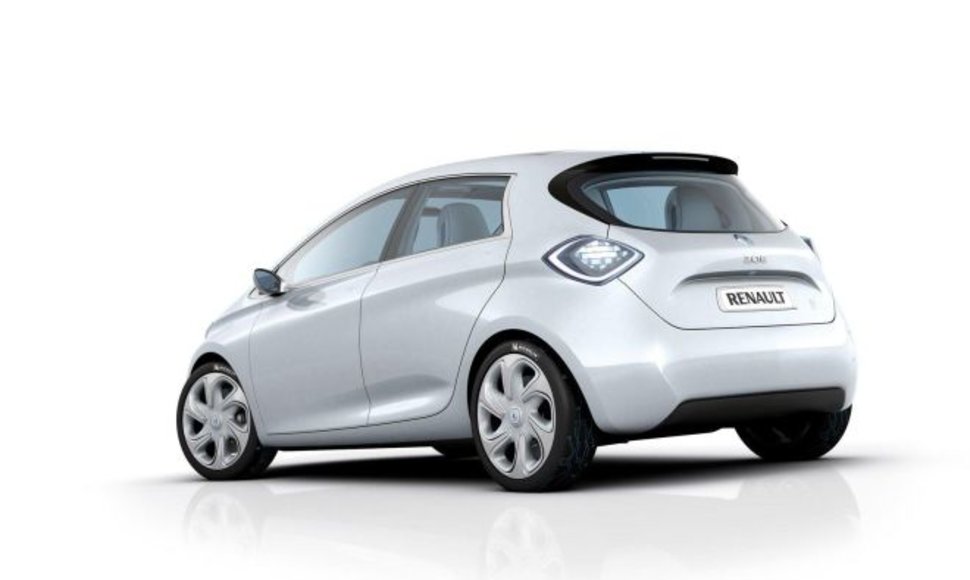 „Renault Zoe“ elektromobilis