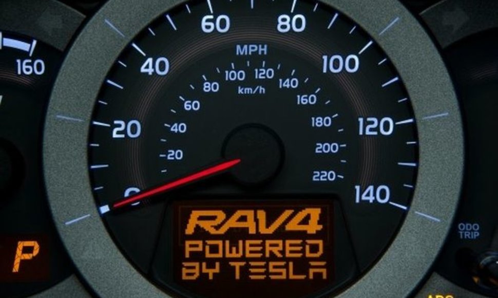 Užuominos apie elektrinį „Toyota RAV4“