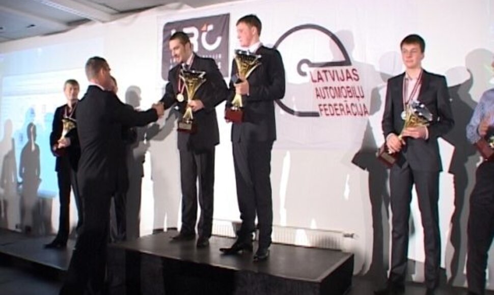 Greičio Linija. Latvijos ralio čempionato apdovanojimai