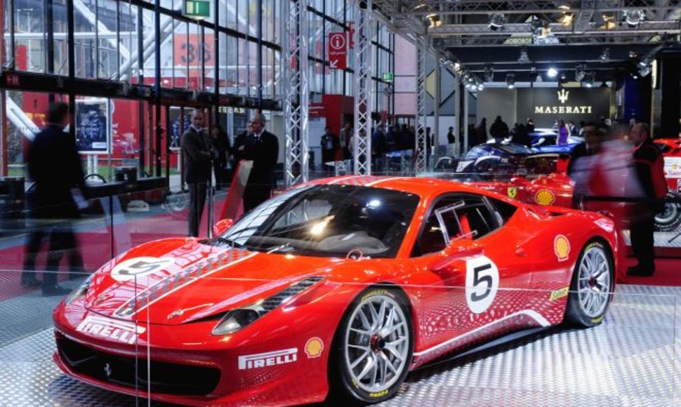 Draudžiama naudoti gatvėje – „Ferrari 458 Challenge“