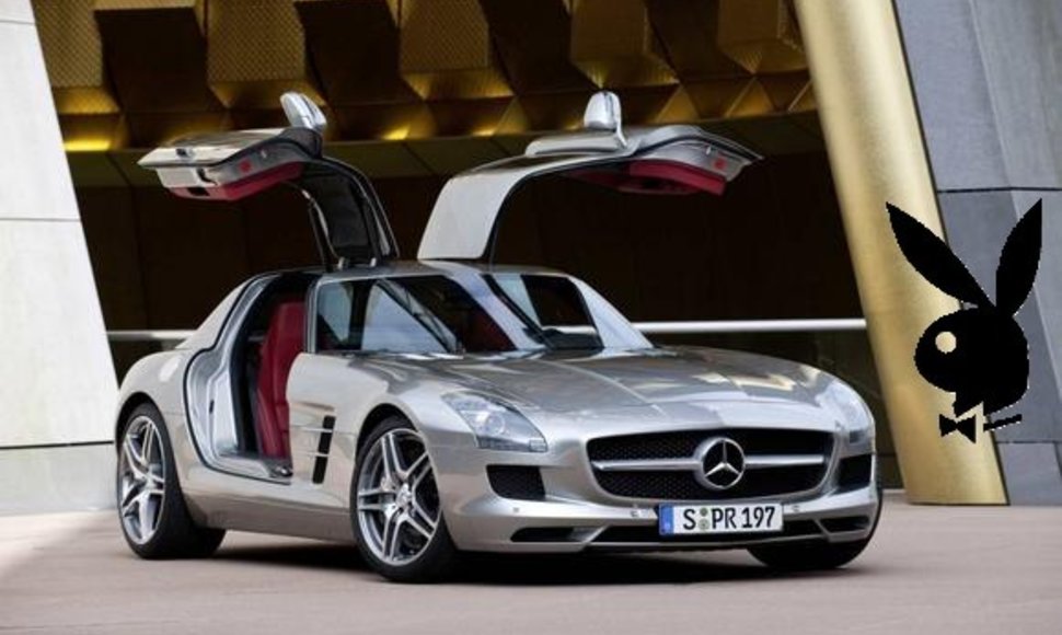 „Mercedes-Benz SLS AMG“ - „Playboy“ metų automobilis