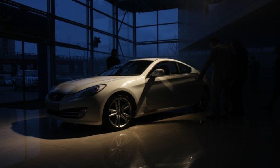 „Hyundai Genesis Coupe“ pristatymas