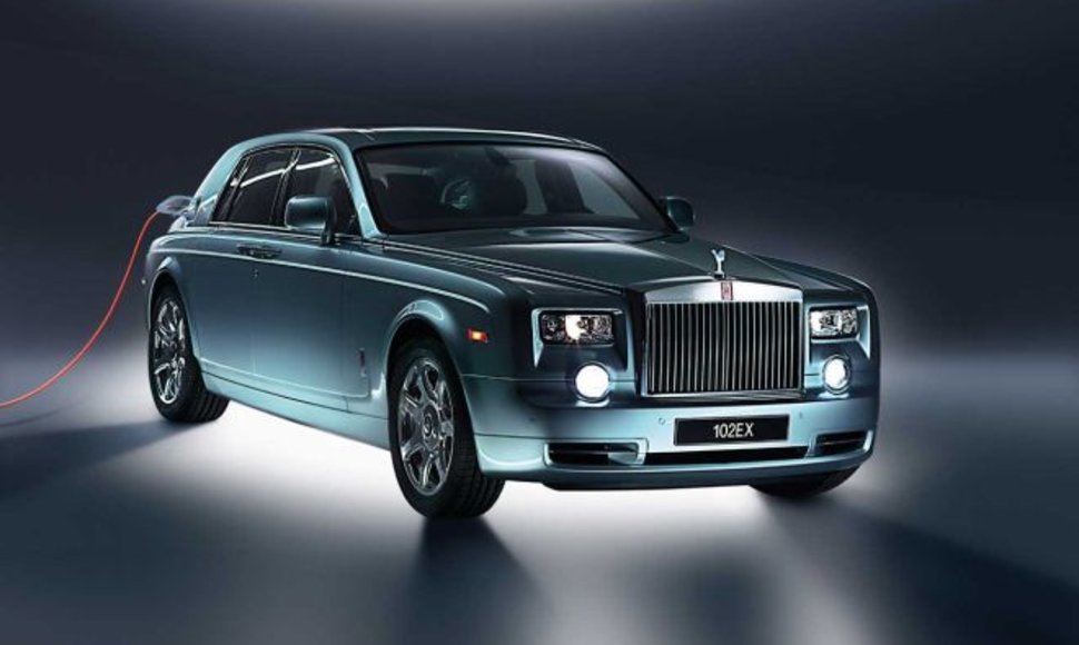 „Rolls Royce 102EX“ – varomas elektra