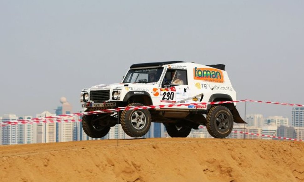 „Abu Dhabi desert challenge“ – specialusis greičio ruožas
