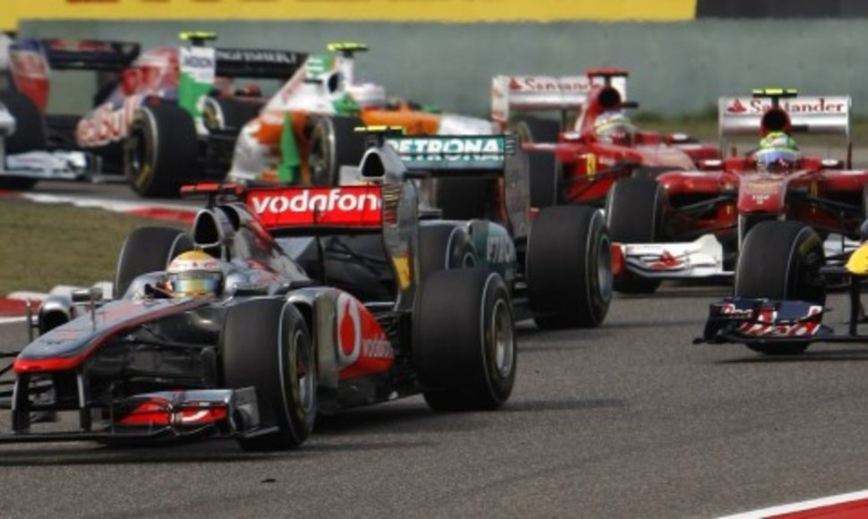 „Formulės-1“ Kinijos GP lenktynės