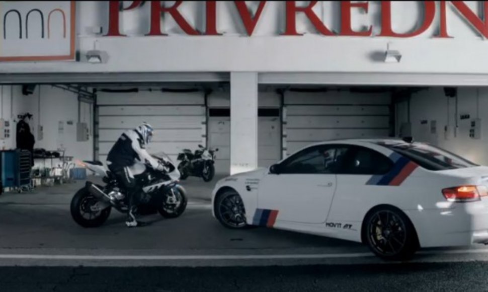 BMW M3 ir „BMW S1000 RR Superbike“