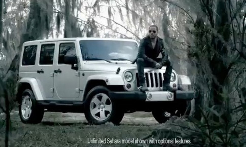 Lenny Kravizas „Jeep Wrangler“ reklamoje