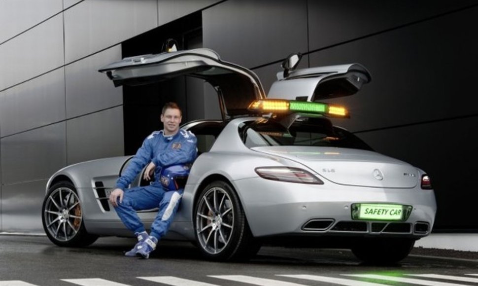 „Mercedes-Benz SLS AMG“ ir Berndas Meilanderis