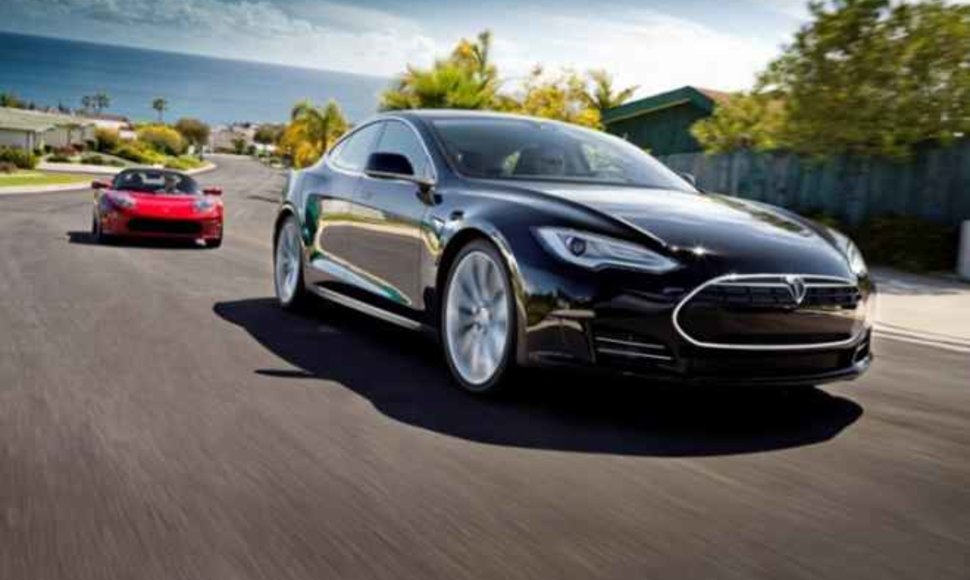 „Tesla Model S“ – galutinis variantas