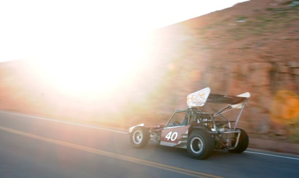 &bdquo;Pikes Peak Hill Climb&ldquo; treniruotės