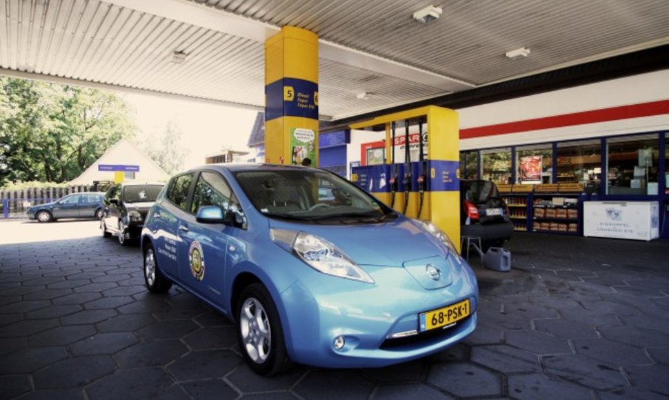 „Nissan Leaf“ – pirmasis GAZAS.LT išbandytas elektromobilis