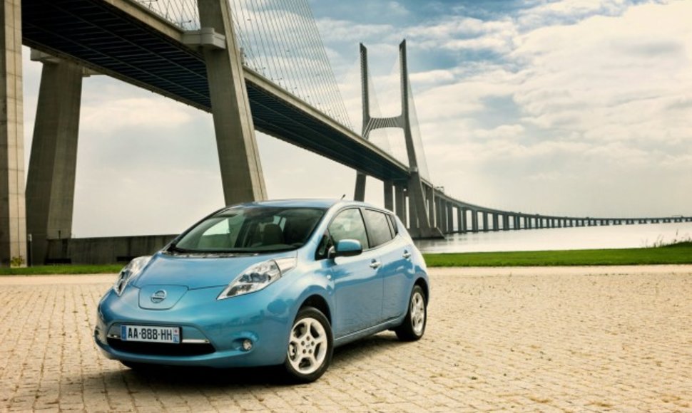 „Nissan Leaf“ – pirmasis GAZAS.LT išbandytas elektromobilis