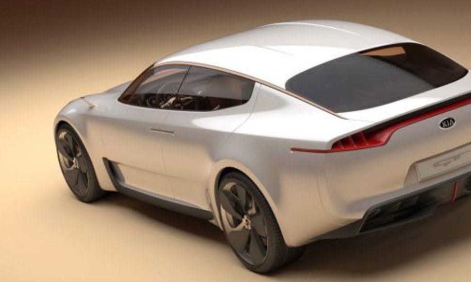 „KIA GT Concept“ – 400 AG į galinius ratus