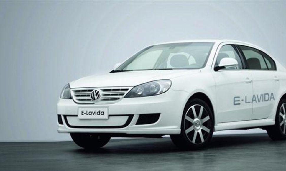 „Volkswagen E-Lavida“ elektromobilis Kinijos rinkai