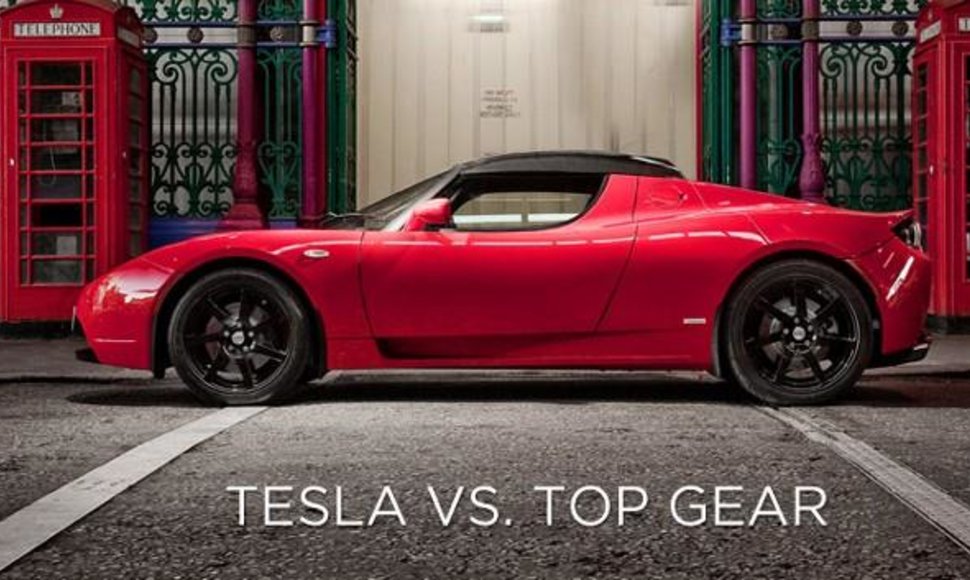 „Top Gear“ prieš „Tesla“