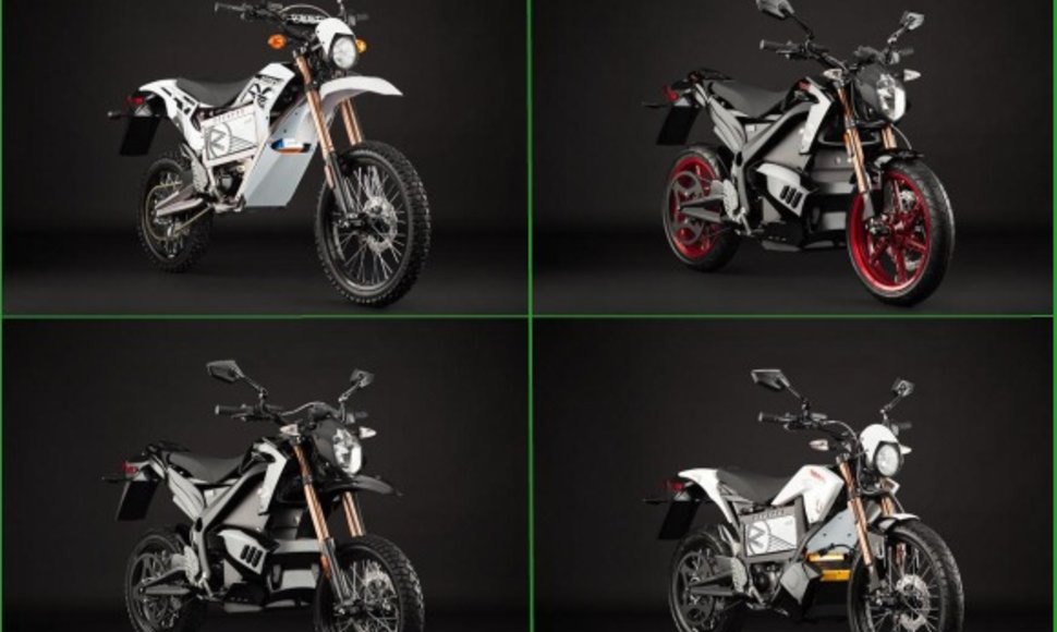 Atnaujinta „Zero“ motociklų gama