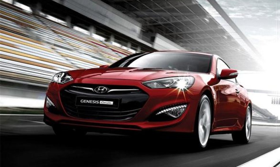 Atnaujintas „Hyundai Genesis Coupe“