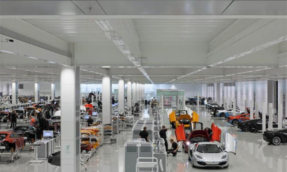 Naujojo „McLaren“ centro atidarymas