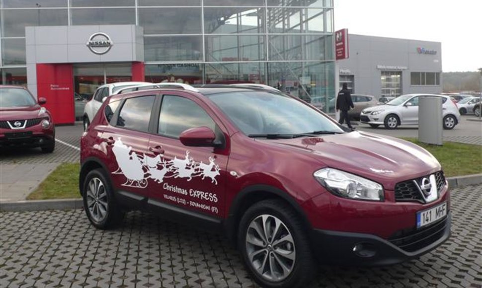 „Nissan Qashqai“ pasiruošęs kelionei į Laplandiją