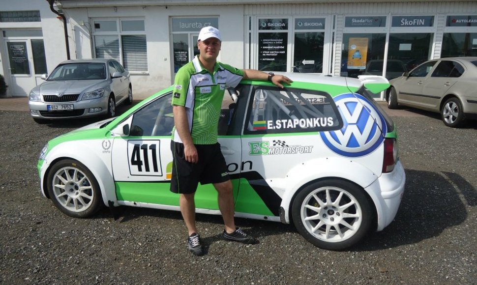 E.Steponkaus „Volkswagen Polo“ ralio kroso „Super 1600“ įskaitai