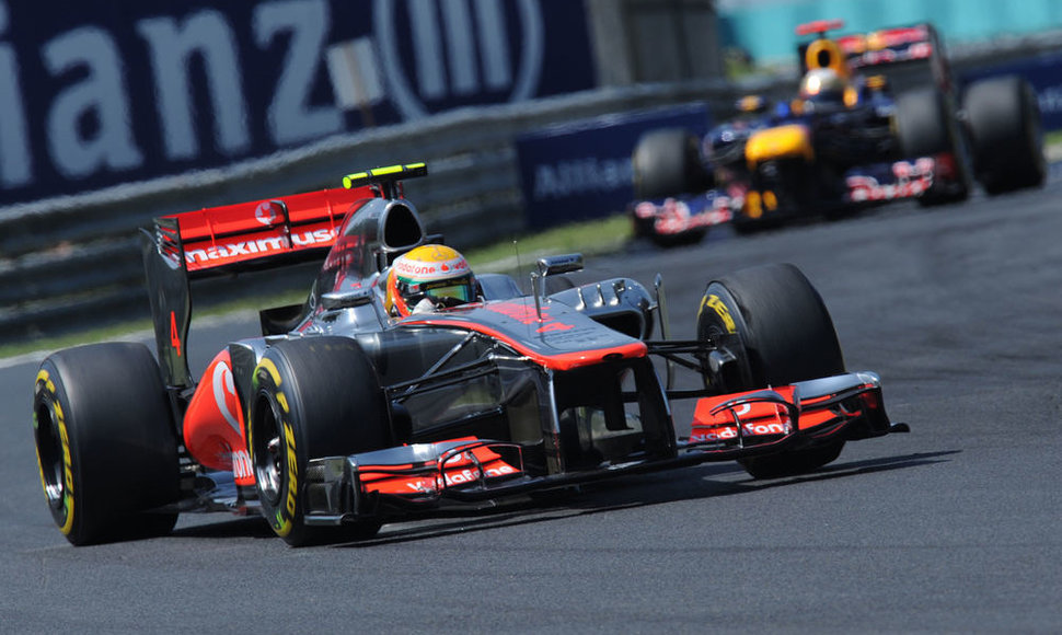 „Formulės-1“ Vengrijos GP. „McLaren“ bolidas