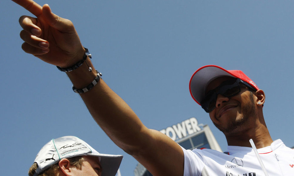 Prieš „Formulės-1“ Vengrijos GP. Lewisas Hamiltonas