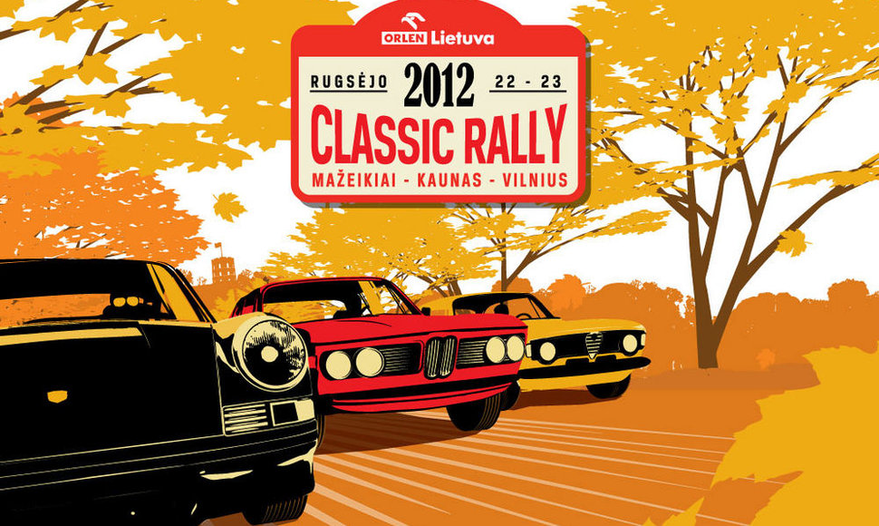 „ORLEN Lietuva Classic Rally“ plakatas