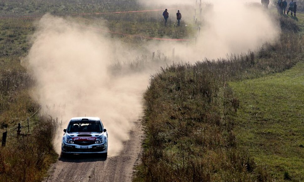 „Rajd Polski 2011“ varžybų akimirka