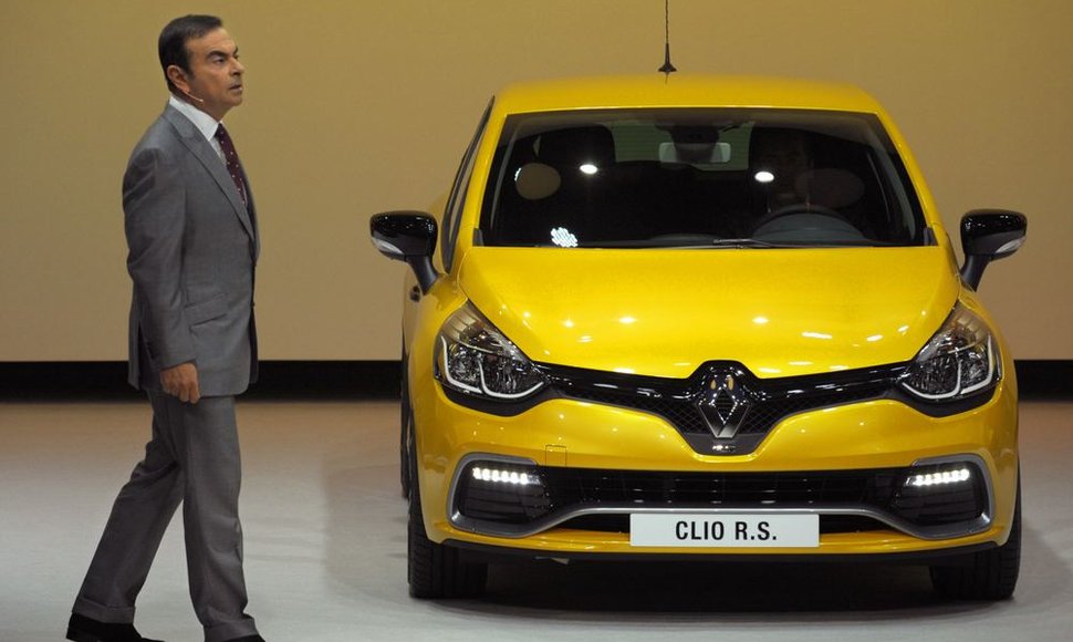 Carlosas Ghosnas pristato „RenaultSport Clio“