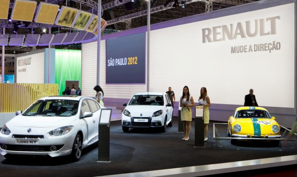 „Renault“ Brazilijos automobilių parodoje