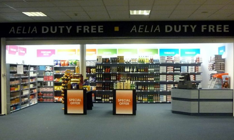 „Duty free“ parduotuvė