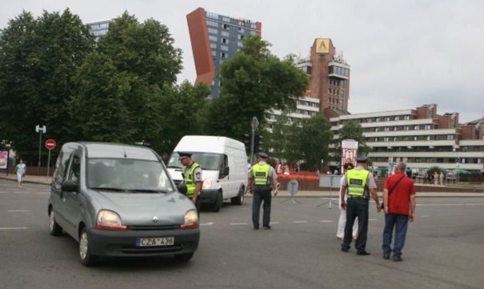 Klaipėdos policija.