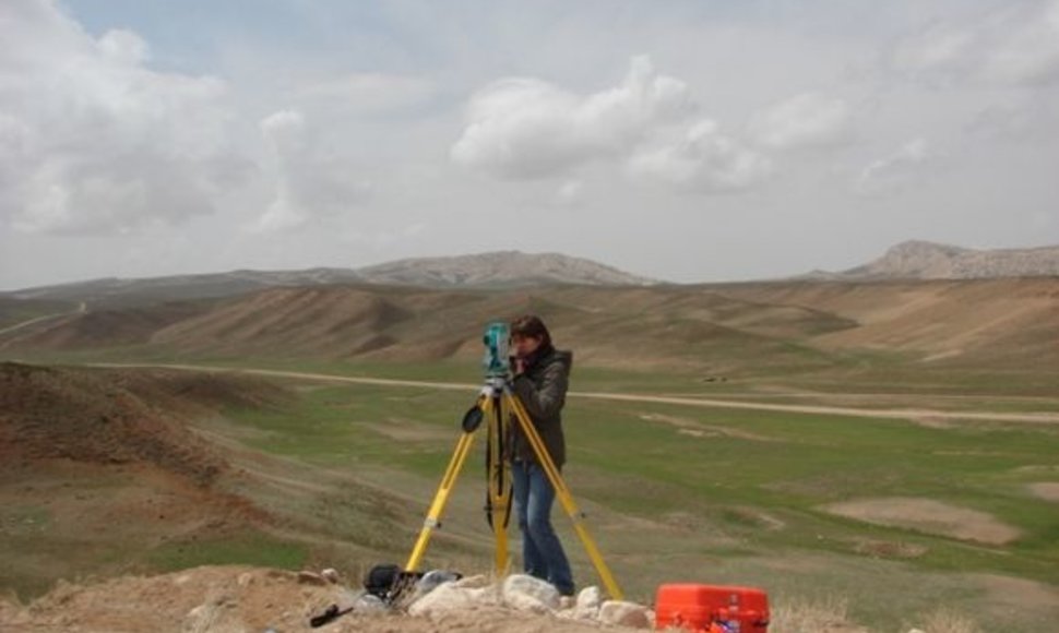 Kadrai užfiksuoti Lietuvos archeologam lankantis Afganistane, Goro provincijoje.