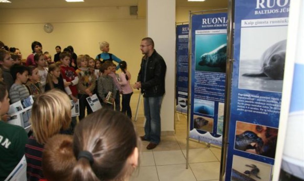 Edukacinis užsiėmimas S.Dacho mokykloje.