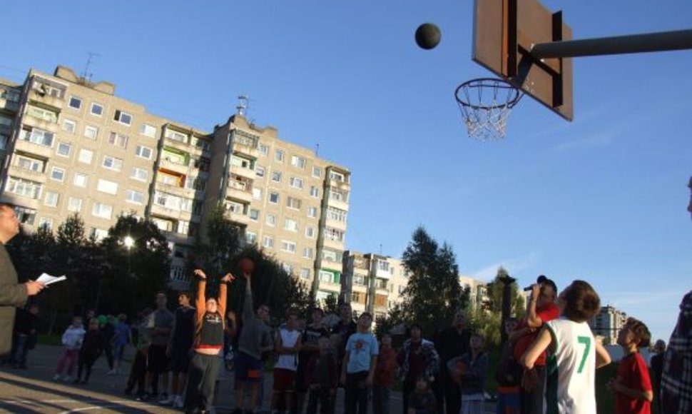 Krepšinio turnyras Klaipėdoje vyks atnaujintoje aikštelėje. 